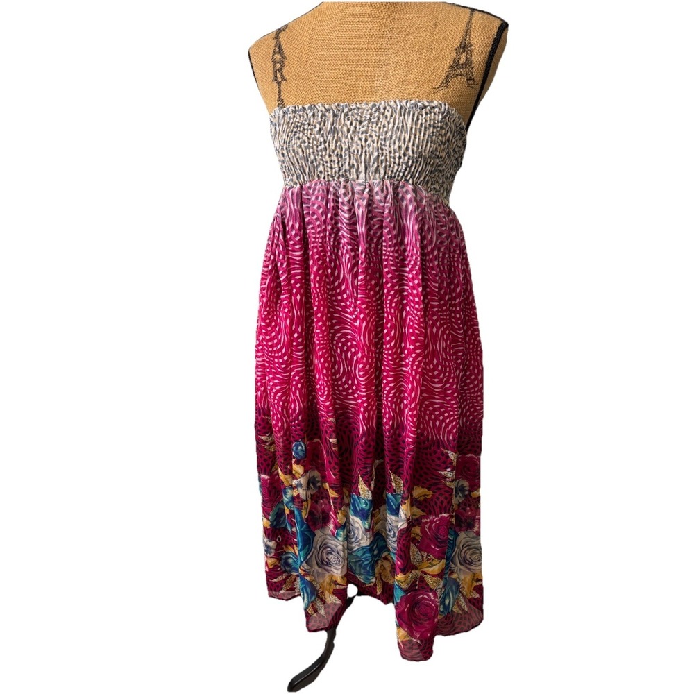Jackpot Whimsical Boho Gypsy Hippie Dress One~Size No Straps